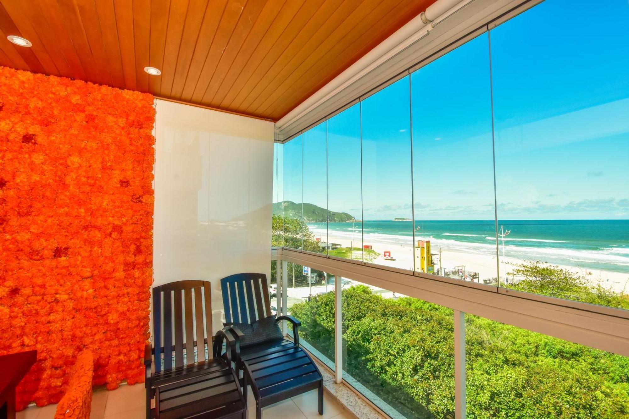 Apartamento Frente Mar Na Praia Do Santinho N880 Florianópolis Eksteriør bilde
