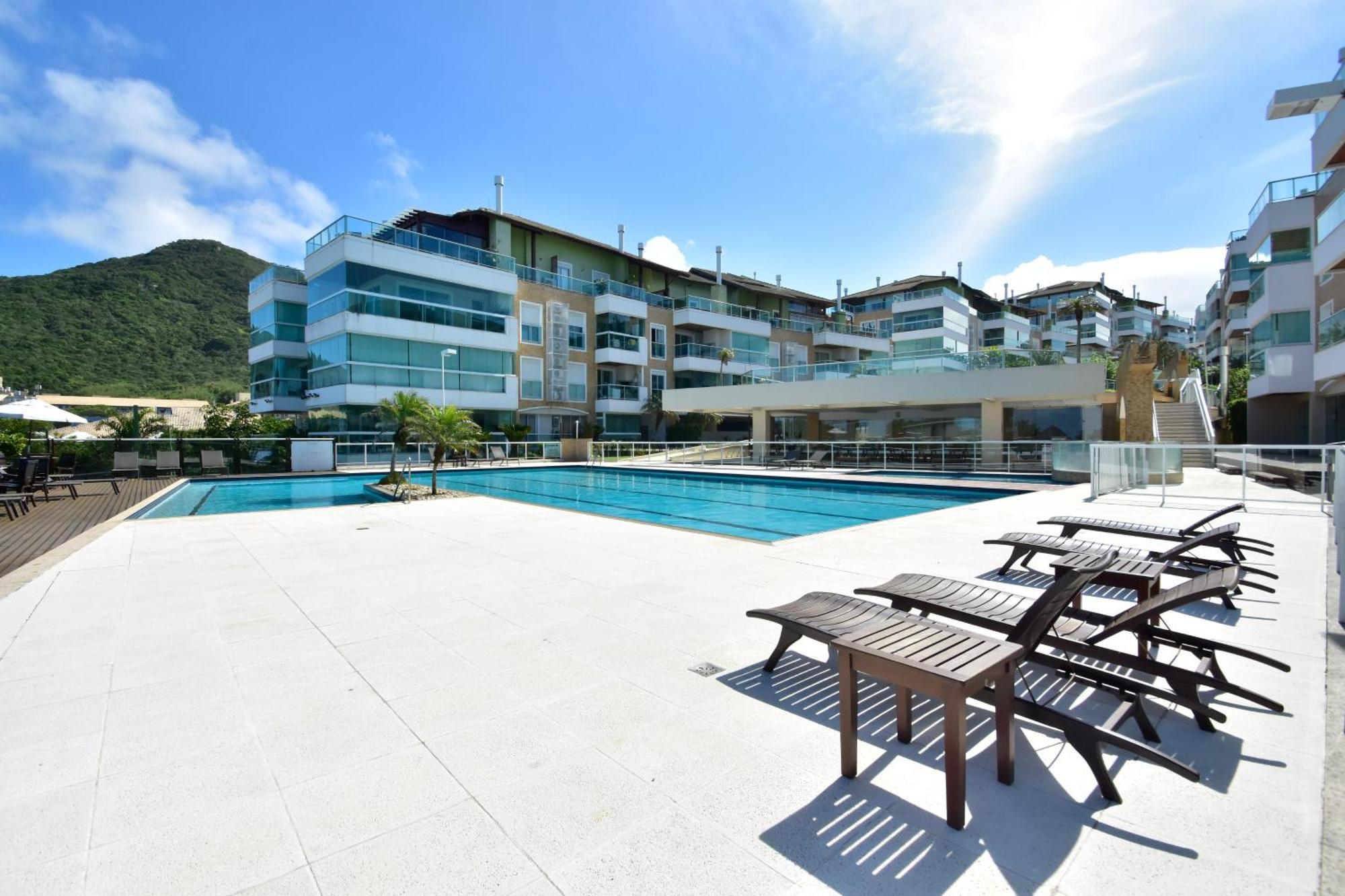 Apartamento Frente Mar Na Praia Do Santinho N880 Florianópolis Eksteriør bilde