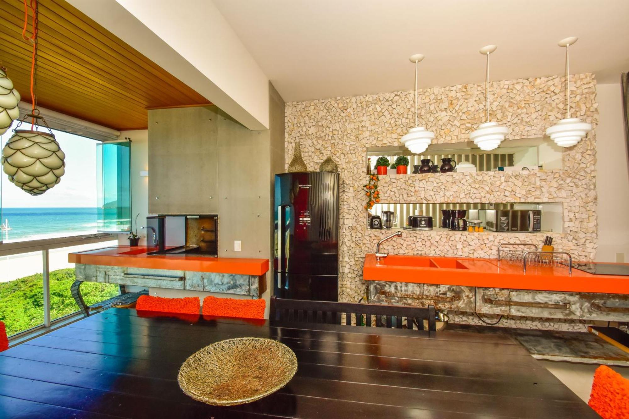 Apartamento Frente Mar Na Praia Do Santinho N880 Florianópolis Eksteriør bilde